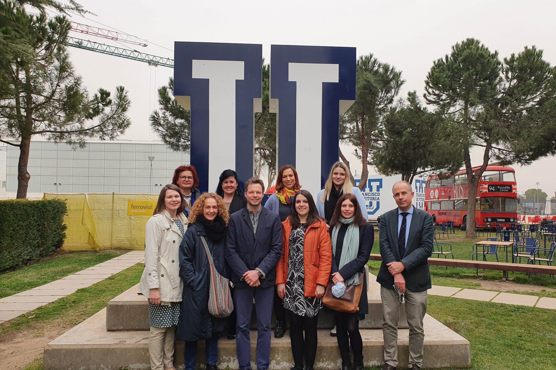 Partners of the QVS Erasmus project in Madrid