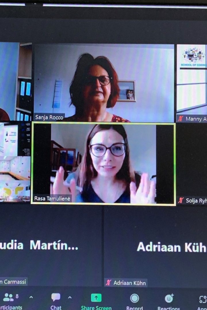 Online sastanak partnera QVS Erasmus projekta