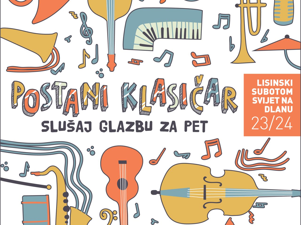Postani klasičar – slušaj glazbu za 5!