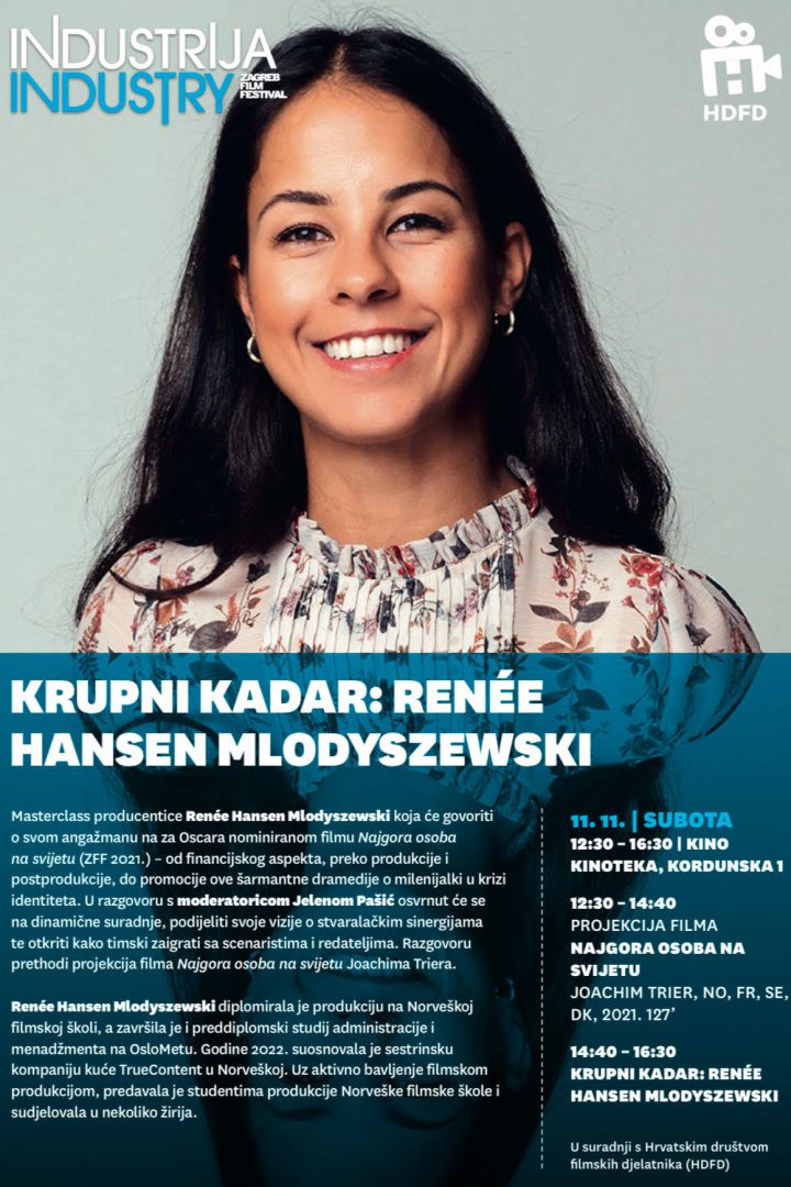 Masterclass Krupni kadar s Renée Hansen Mlodyszewski
