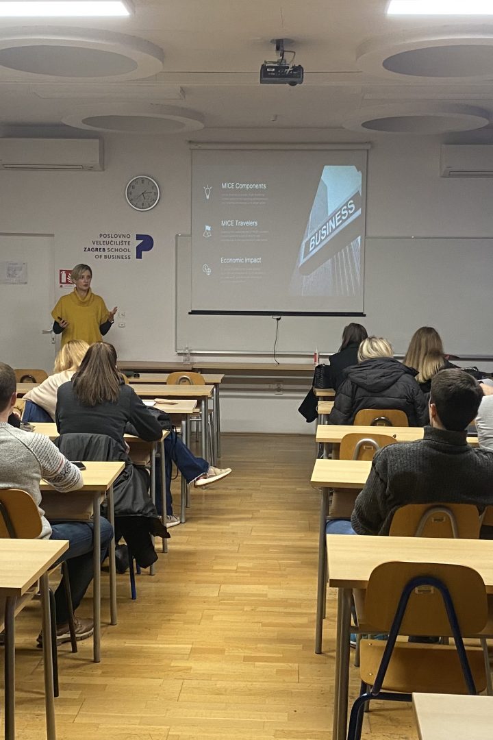 Organizatorica Best Stay 2023. eventa gošća na predavanju Upravljanje projektima i planiranje događanja