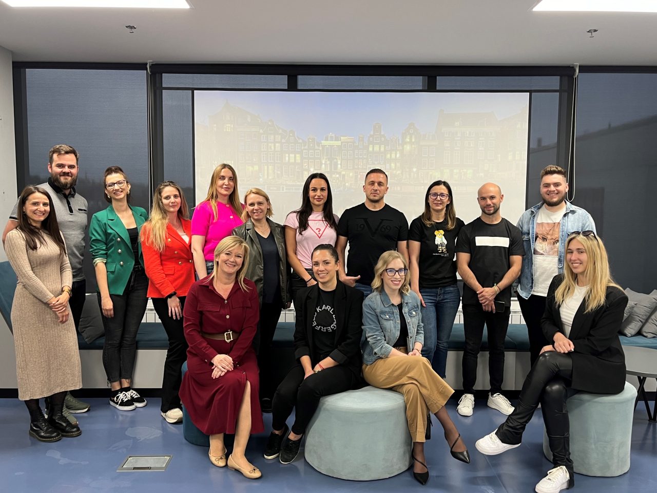 Posjet studenata praktikuma “Primjena umjetne inteligencije u marketingu” tvrtki “Determ”