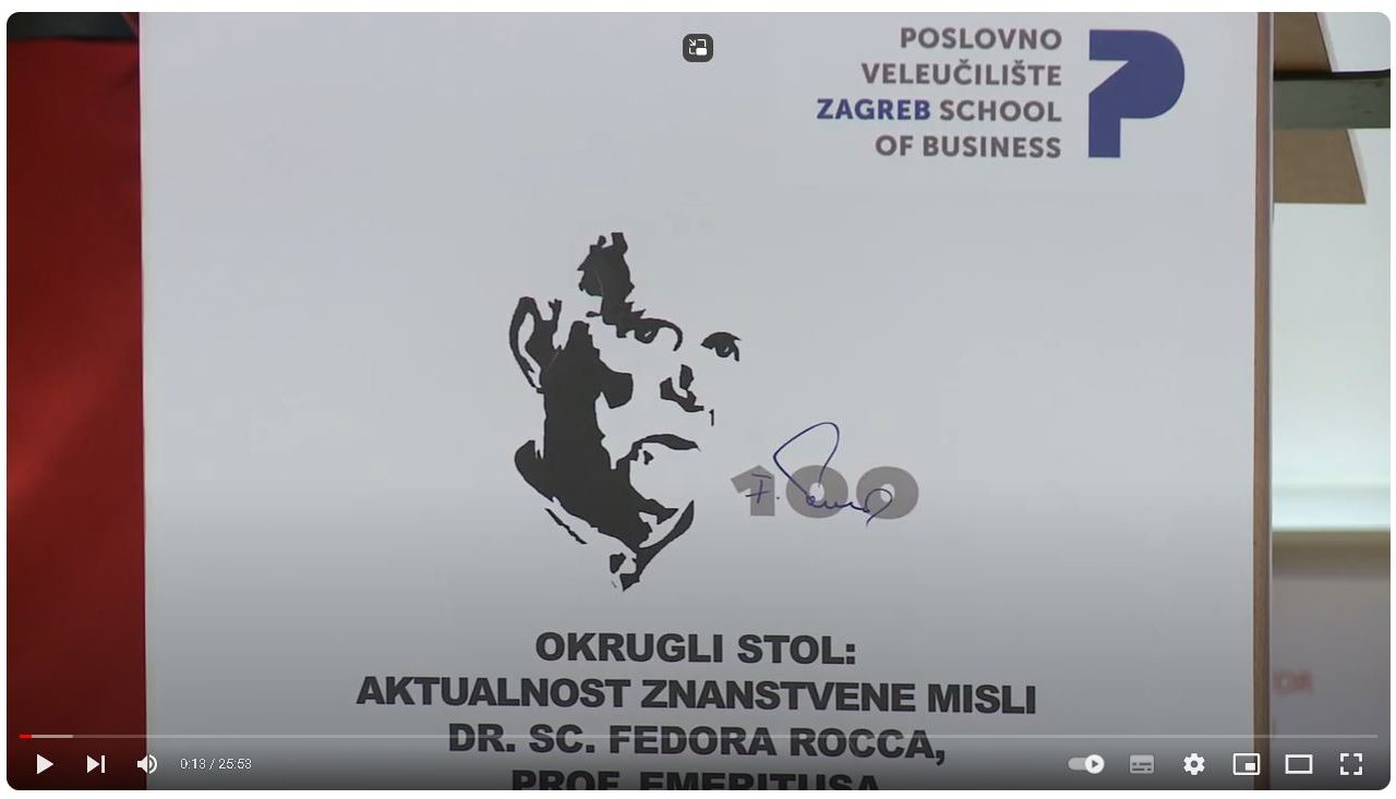 Reportaža o Okruglom stolu F. Rocco u sklopu emisije Bijela kronika