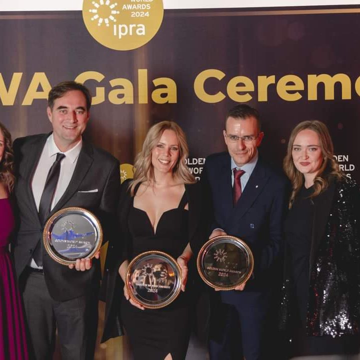 Kampanje Gordana Turkovića osvojile Global Contribution Award i dvije IPRA Golden World Awards for Excellence nagrade