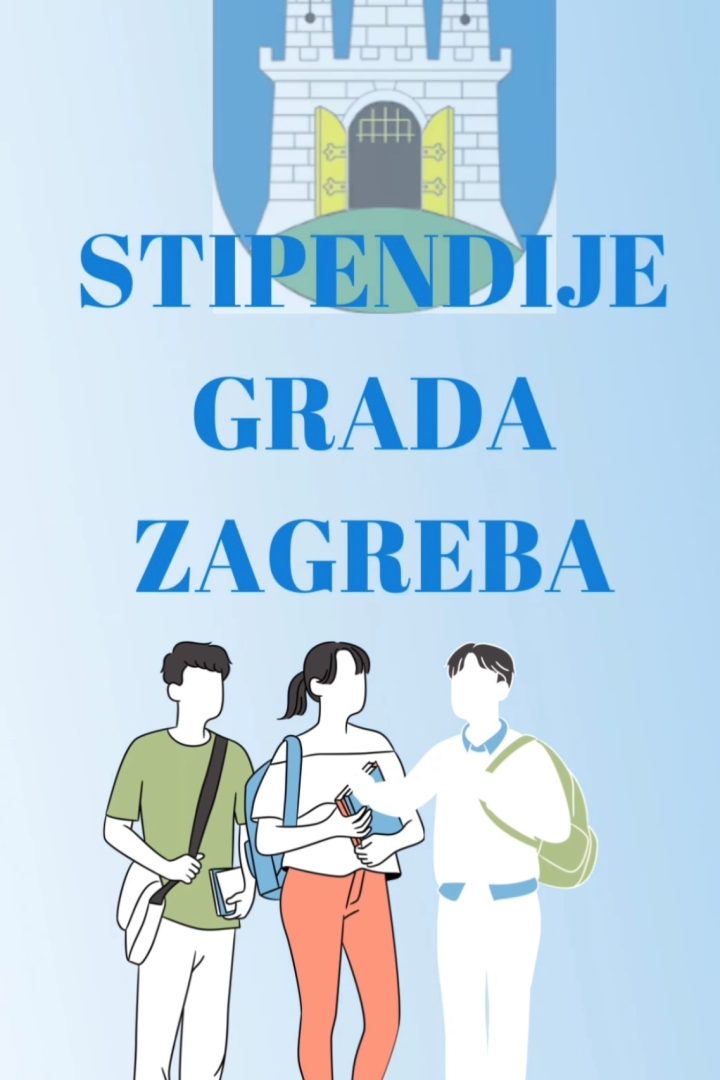 Poziv učenicima i studentima na prijavu za stipendije Grada Zagreba za školsku akademsku 2024/2025. godinu