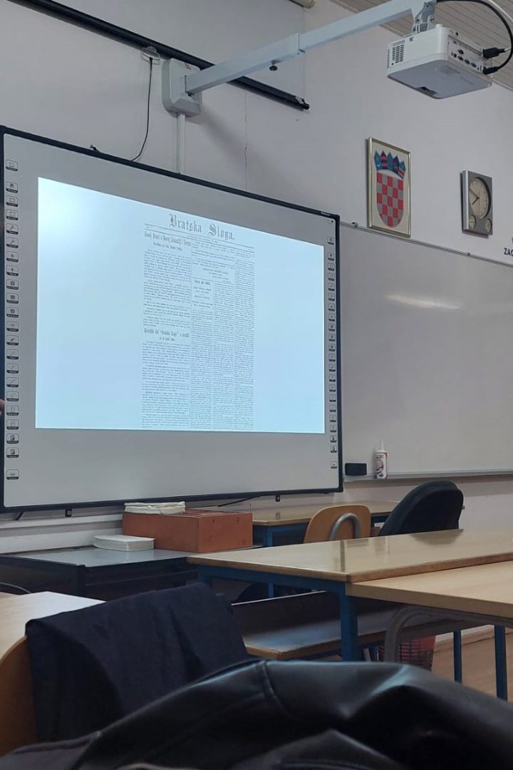 Održano gostujuće predavanje izv. prof. dr. sc. Ivane Hebrang Grgić