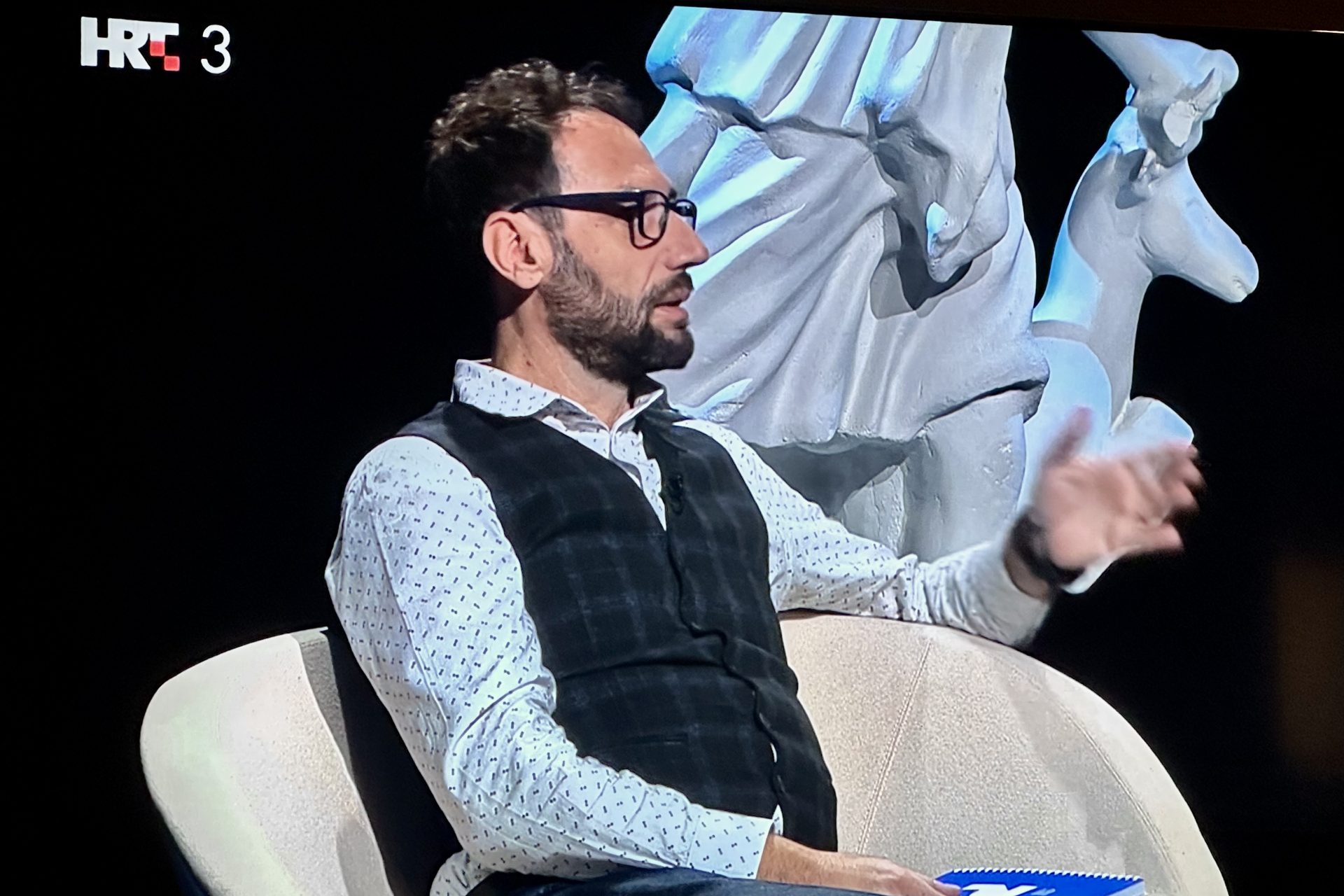 Naš prof. Marko Baus gostovao u emisiji Klub čitatelja na HRT