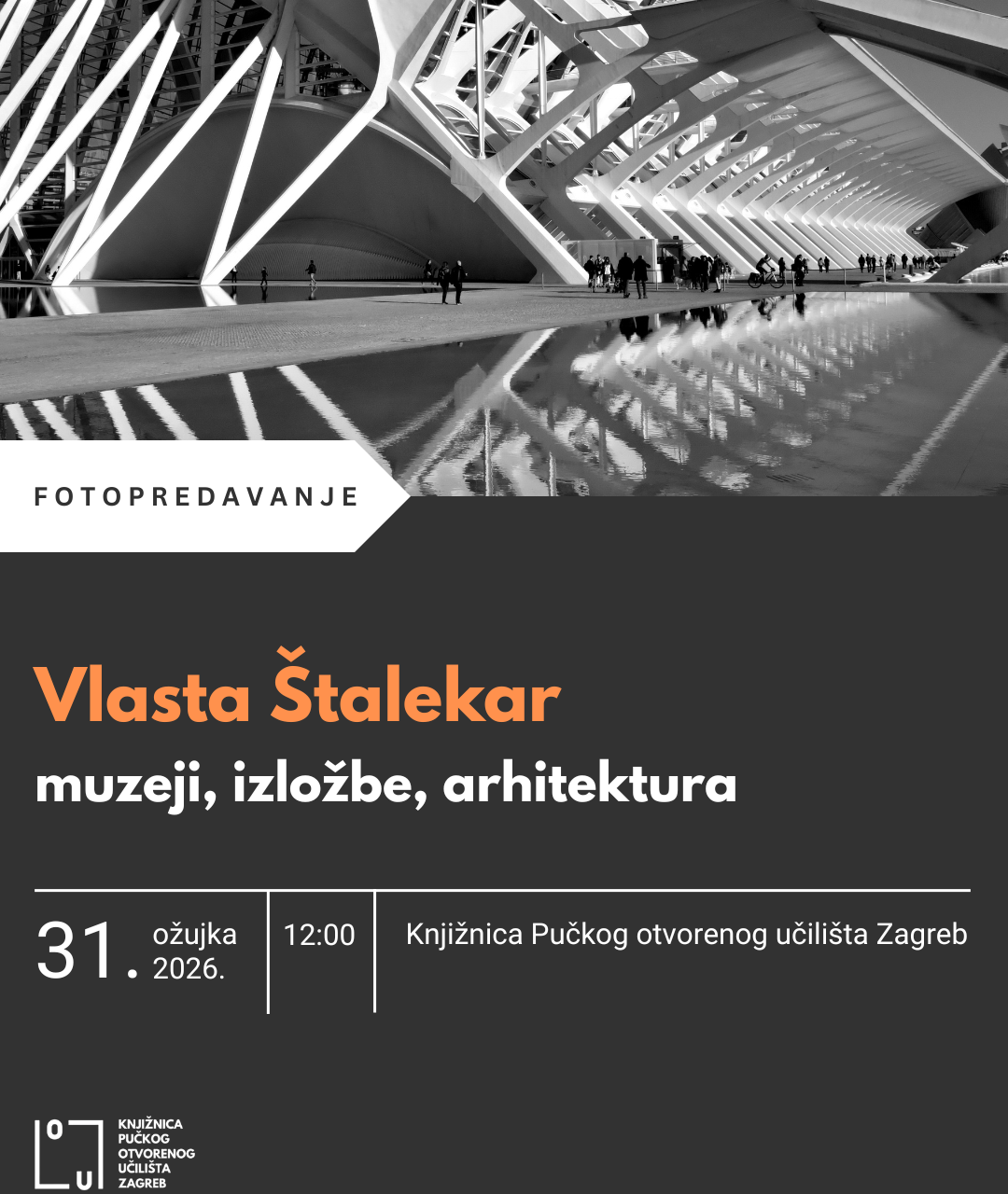 Fotopredavanje “Muzeji, izložbe, arhitektura”