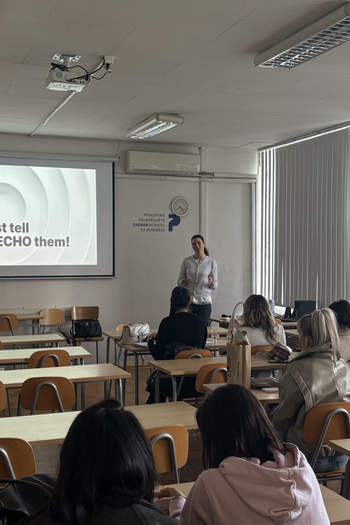 Održano predavanje Ivane Petković Čevre, osnivačice ECHO 360 agencije za tržišno komuniciranje